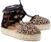 Plateau-Espadrilles von Another A in schwarz für Damen. Gr. 36,37,38,39,41