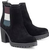 Chelsea-Stiefelette von Tommy Jeans in schwarz für Damen. Gr. 37,41