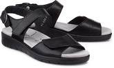Komfort-Sandale Dunja von Semler in schwarz für Damen. Gr. 38