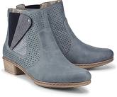 Stiefelette Preston von Rieker in blau für Damen. Gr. 37,38,39,40,41