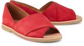 Leder-Slipper von Ca´Shott in rot für Damen. Gr. 37,38,39,40