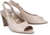 Sling-Sandalette von Gabor in beige für Damen. Gr. 36,37,37 1/2,38,38 1/2,40,40 1/2