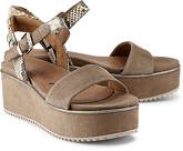 Plateau-Sandalette von Tamaris in taupe für Damen. Gr. 39,40