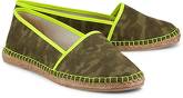 Fashion-Espadrille von Another A in khaki für Damen. Gr. 36,37,38,39,40,41