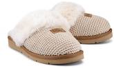 Pantolette Cozy Knit von UGG in beige für Damen. Gr. 36,37,38,39,40,41,42