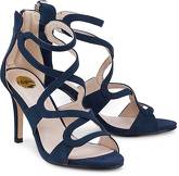 High-Heel-Sandalette von Buffalo in blau für Damen. Gr. 36,39,40