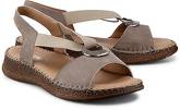 Sandale Casablanca von Jenny in taupe für Damen. Gr. 37,38,39,40,41