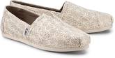 Espadrille Alpargata von TOMS in beige für Damen. Gr. 39