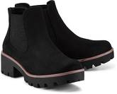 Chelsea-Boots von Rieker in schwarz für Damen. Gr. 36,37,38,39,40,41,42