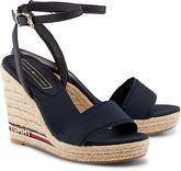 Wedges Iconic Elena von Tommy Hilfiger in blau für Damen. Gr. 40,41