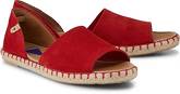 Espadrille Carol von Verbenas in rot für Damen. Gr. 38,39,40,41