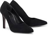 Velours-Pumps von Paul Green in schwarz für Damen. Gr. 36,37,37 1/2,38,38 1/2,39,40,40 1/2,41