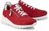 Trend-Sneaker von Paul Green in rot für Damen. Gr. 40,40 1/2