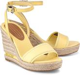 Wedges Iconic Elena von Tommy Hilfiger in gelb für Damen. Gr. 37,38,39,40,41