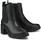 Chelsea-Stiefelette von Another A in schwarz für Damen. Gr. 37,38,39,40,41