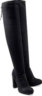 Overknee-Stiefel von Another A in schwarz für Damen. Gr. 38,39,40,41