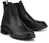 Chelsea-Boots von COX in schwarz für Damen. Gr. 37,38,39,41