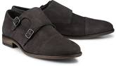 Doublemonk-Slipper von COX in braun für Herren. Gr. 43,44,45