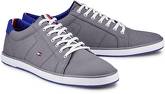 Leinenschuh Harlow 1d von Tommy Hilfiger in grau für Herren. Gr. 40,41,42,43,44,45,46