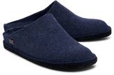 Pantoffel Soft Flair von Haflinger in blau für Herren. Gr. 40,41,42,43,44,45