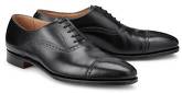 Schnürschuh Malton von Crockett & Jones in schwarz für Herren. Gr. 41 1/3,42,43 1/3,44,44 2/3,45 1/3,46