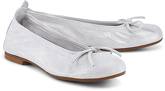 Glitzer-Ballerina von Clic in silber für Mädchen. Gr. 34,37