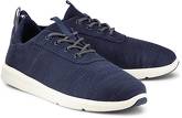 Sneaker Cabrillo von TOMS in blau für Herren. Gr. 41,43