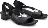 Komfort-Sandalette von Rieker in schwarz für Damen. Gr. 36,37,38,39,40,41