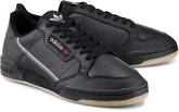 Continental 80 von Adidas Originals in schwarz für Herren. Gr. 42,42 2/3,43 1/3,44,44 2/3,45 1/3,46,47 1/3