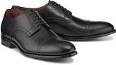 Business-Schnürschuh von Lottusse in schwarz für Herren. Gr. 42 2/3,43 1/3,44,45 1/3,46