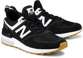 Retro-Sneaker 574 von New Balance in schwarz für Herren. Gr. 42 1/2,43,44