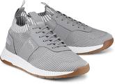 Sneaker Titanium Runn von BOSS in grau für Herren. Gr. 42,43,45