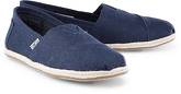 Espadrille Alpargata von TOMS in blau für Herren. Gr. 41,42,43,44,45,46