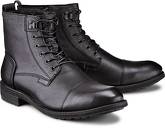 Schnür-Stiefelette von Vagabond in schwarz für Herren. Gr. 42