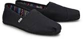 Alpargata Classic von TOMS in schwarz für Herren. Gr. 42,43,44