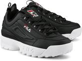 Disruptor Low von Fila in schwarz für Herren. Gr. 41,42,43,44,45