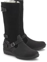 Winter-Stiefel von Lepi in schwarz für Mädchen. Gr. 33,34,35,36,37,38,39,40