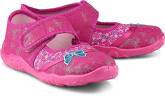 Hausschuh Bonny von Superfit in pink für Mädchen. Gr. 26,27,28,29,30,31,33,34,35