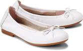 Ballerina Cresy von Unisa in weiß für Mädchen. Gr. 30,31,32,33,36,37,38,39