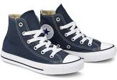 Sneaker Ctas Hi Kids von Converse in blau für Mädchen. Gr. 27,28,29,30,31,33,34,35