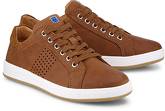 Leder-Sneaker von Richter in braun für Jungen. Gr. 33,34,35,36,37,38,39
