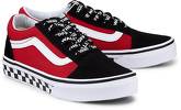 Sneaker Uy Old Skool von Vans in rot für Jungen. Gr. 33