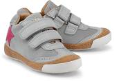 Klett-Lederschuhe von Bisgaard in grau für Mädchen. Gr. 26,35