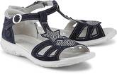 Sandale Pippa von Ricosta in blau für Mädchen. Gr. 26,27,28,29,30,31,32,33,34,35