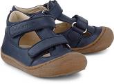 Klett-Sandale Puffy von Naturino in blau für Mädchen. Gr. 20,21,22,23,24,25