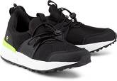 Mesh-Sneaker von Richter in schwarz für Jungen. Gr. 33,34,35,36,37,38