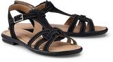 Sandale Birte von Ricosta in schwarz für Mädchen. Gr. 33,34,35,36,37,38,39,40,41