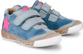 Klett-Lederschuhe von Bisgaard in blau für Mädchen. Gr. 30,34