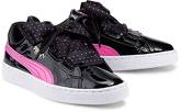 Basket Heart Stars Jr von Puma in schwarz für Mädchen. Gr. 37,38