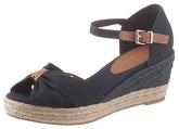 TOMMY HILFIGER Sandalette BASIC OPENED TOE MID WEDGE